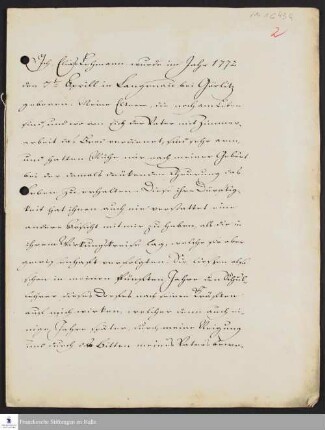 Lebenslauf von Elias Lehmann.