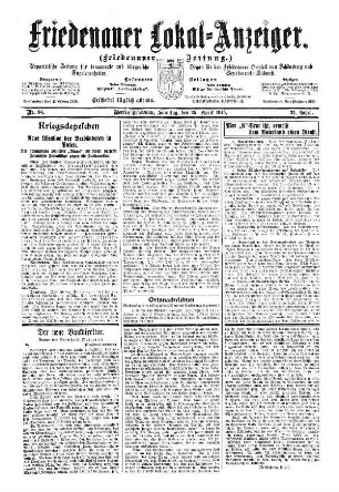 Nr. 96, 25.04.1915