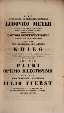 De medicis illustribus Iudaeorum qui inter Arabes vixerunt : dissertatio inauguralis medica