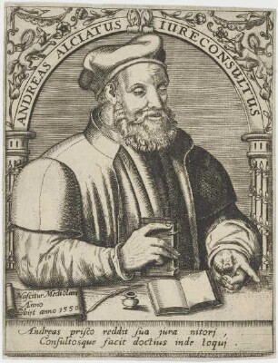 Bildnis des Andreas Alciatus