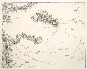WHK 26 Deutscher Siebenjähriger Krieg 1756-1763: Plan der Umgebung von Warendorf, um 1761