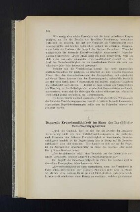 2. Dauernde Erwerbsunfähigkeit im Sinne des Invaliditäts-Versicherungsgesetzes