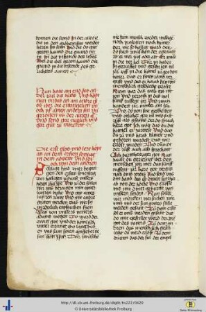 [209va - 246rb] Glossen (Predigten) zu den Evangelien der Sonntage und Herrenfeste des Proprium de tempore (Winterteil).