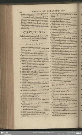 Caput XII. De Instantia, Executione, Rwlatione, Reproductione, & Circumductione Citationis
