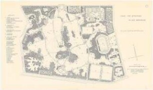Volks- und Sportpark Hasenheide, Berlin-Neukölln: Gesamtentwurf Grundriss 1:1000