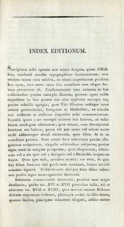 Index Editionum