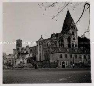 Köln, Kirche St. Maria in Lyskirchen, Zerstörungen