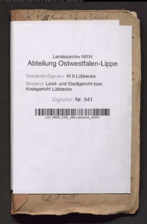 Erblasser: Hellmund, Sophie Charlotte Wilhelmine, geb. Arning: