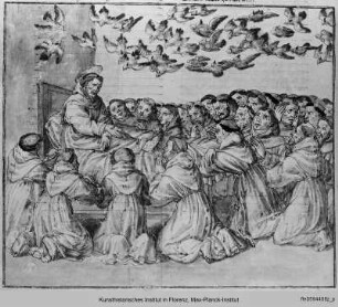 La Franceschina : Der heilige Franziskus auf dem Sterbelager