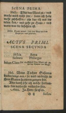 Actus Primi Scena Secunda
