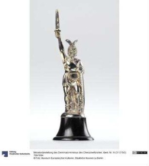 Miniaturdarstellung des Denkmals Arminius des Cheruskerfürsrten