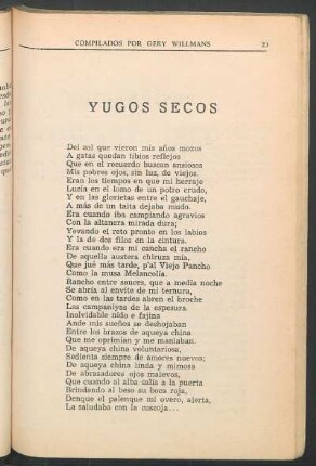 Yugos secos