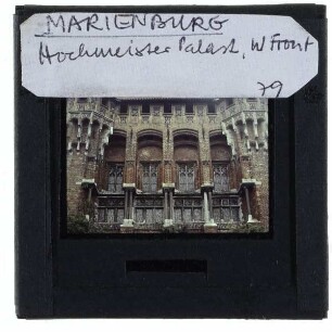 Malbork, Marienburg : Mittelschloss, Hochmeisterpalast