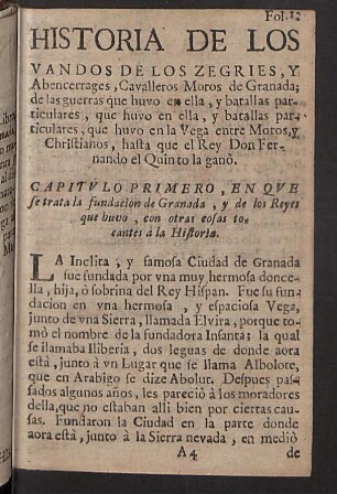 Capitulo primero