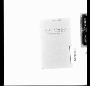 Regierungskommisare für ständische Beratungen (1907-1918)