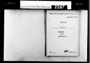 Ausstellung von Ausweisen (Dienstausweise, Laissez-Passer, Kennkarten, Grenzkarten): Einzelfälle