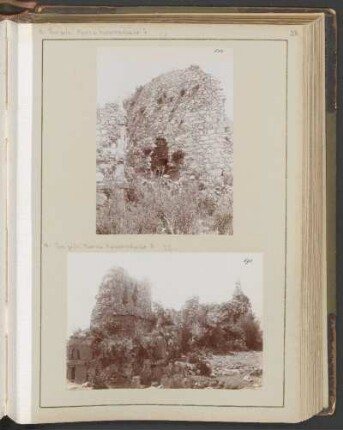[Schöne Mauerconstruction Castillo, lt. Photoliste Uhle]