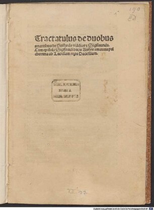 De amore Guiscardi et Sigismundae