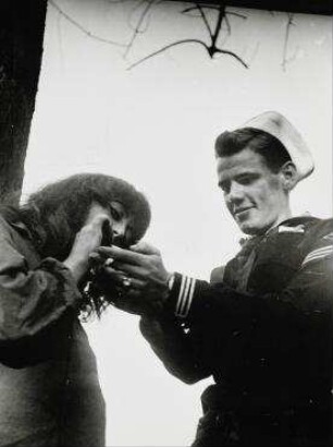 Ohne Titel (Vali and the Sailor Jim, Paris 1953)
