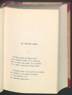 El primer beso