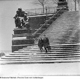 Dresden - Schneetreiben