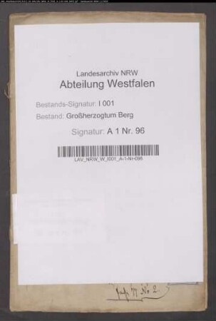 Dispensation von der Residenz für die Stiftsdamen zu Langenhorst