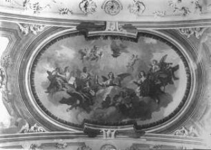 Engelhartszell (Österreich), Stift Engelszell, Deckenfresko im Gewölbe der Vierung ?; Altomonte, Bartolomeo