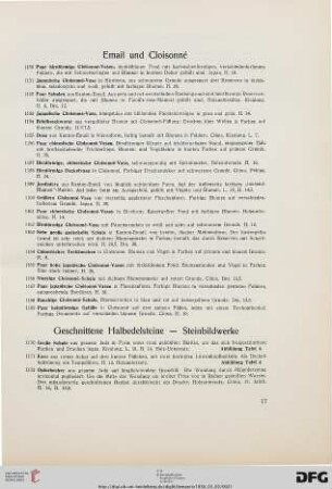 Email und Cloisonné (Nr. 1150-1169)