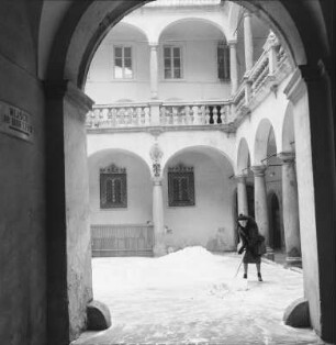 Krakow. Innenhof des Goethe-Instituts