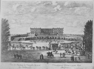 Versailles: Gartenfront des Schlosses