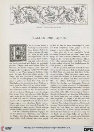 Flaggen und Fahnen