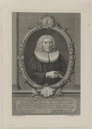 Bildnis des Johann August Caesar