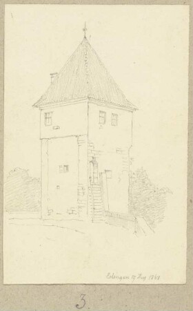 Befestigungsturm in Esslingen