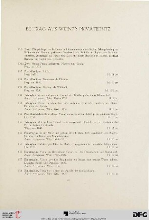 Beitrag aus Wiener Privatbesitz (Nr. 186-268)