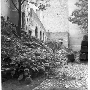 Negativ: Gelände, Motzstraße 45, 1952