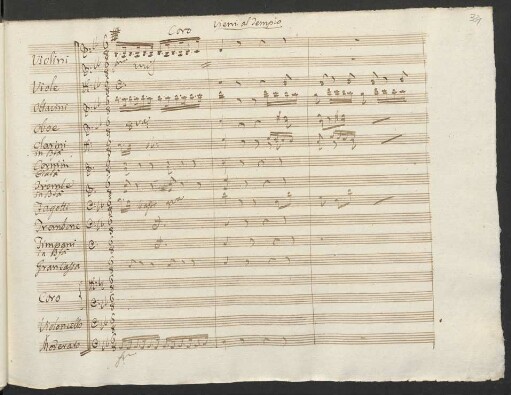 Coro: Vieni al tempio