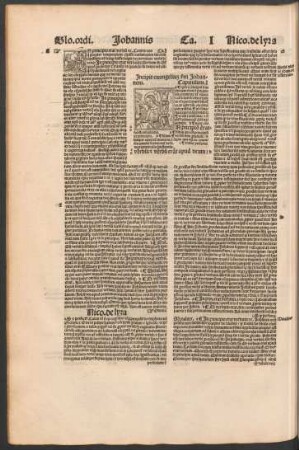 Incipit evangelium secundum Iohannem.