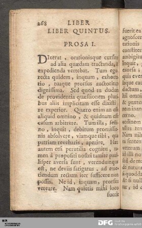 Liber Quintus.