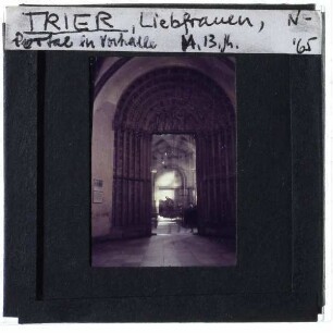 Trier, Liebfrauenkirche : Nordportal zum Dom