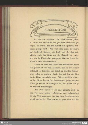 Jugendlektüre