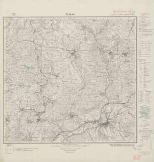 5622 (alte Nr.: 3281) Steinau, Meßtischblatt (4cm - Karte)