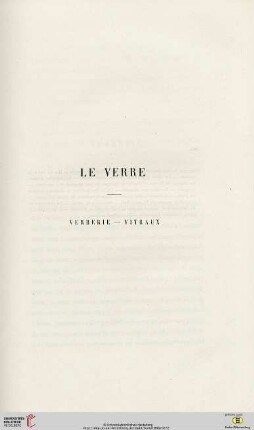 La Verre. Verrerie-Vitraux