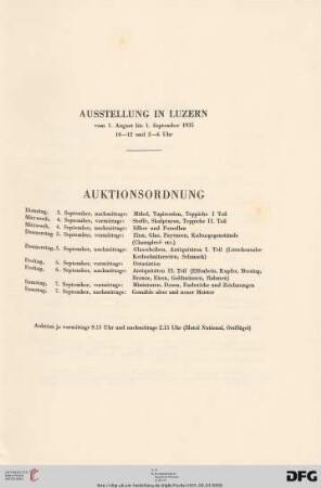 Auktionsordnung