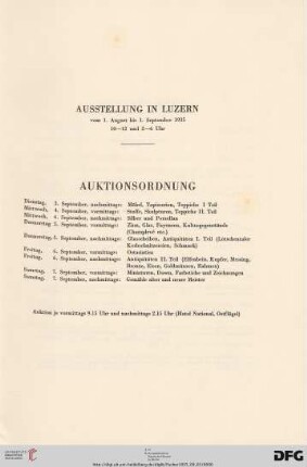 Auktionsordnung