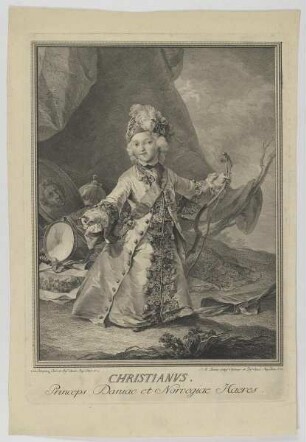 Bildnis des Christianvs, Princeps Dania et Norvegia