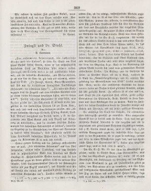 269-270 Zwingli und Dr. Stahl