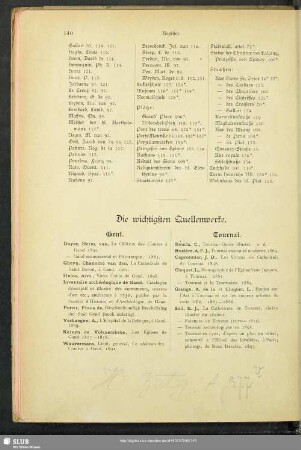 Die wichtigsten Quellenwerke