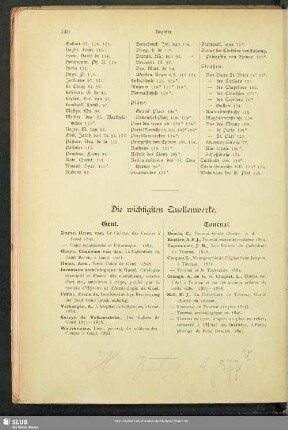 Die wichtigsten Quellenwerke