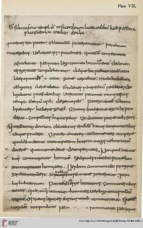 Tafel VIII: Vat. Pal. lat. 177 fol. 61r