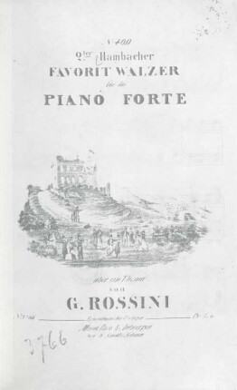 2ter Hambacher Favorit-Walzer, für das Piano Forte : über ein Thema von G. Rossini